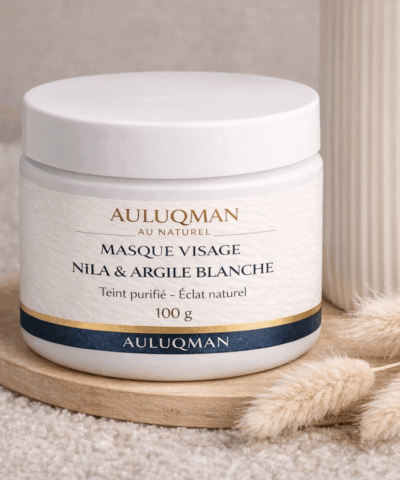 NOUVEAU – MASQUE NILA & ARGILE BLANCHE 100g