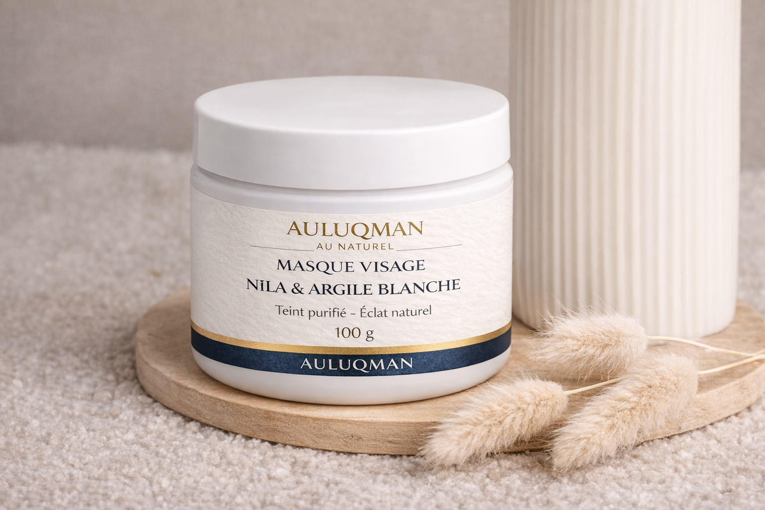 NOUVEAU – MASQUE NILA & ARGILE BLANCHE 100g
