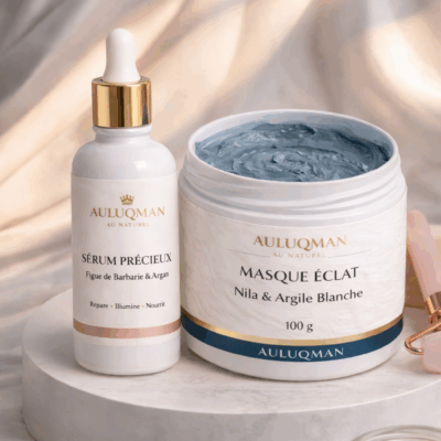 Duo Visage Auluqman – Sérum & Masque Nila