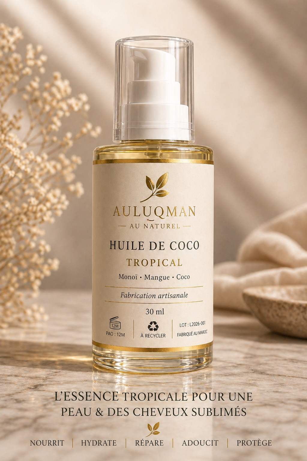 Huile de coco - Tropical