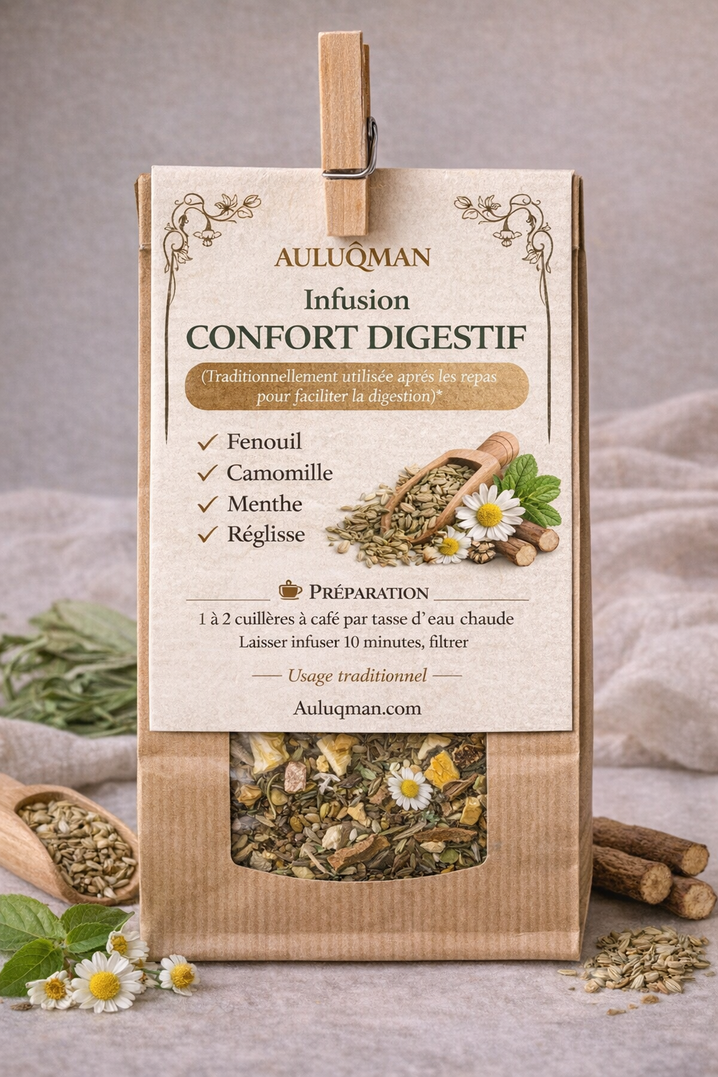 Infusion Digestion - Équilibre & Légèreté