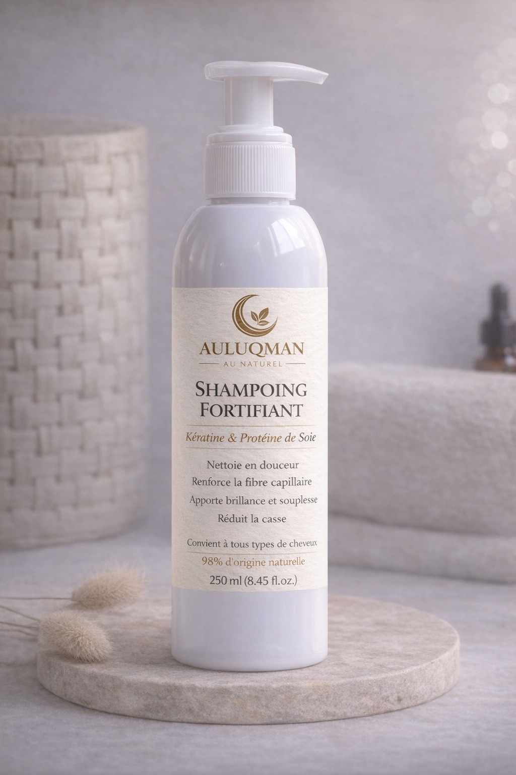 Shampoing Kératine & Protéines de Soie AULUQMAN 250ml