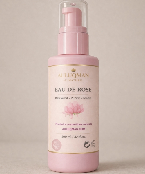 Eau de rose pure du Maroc