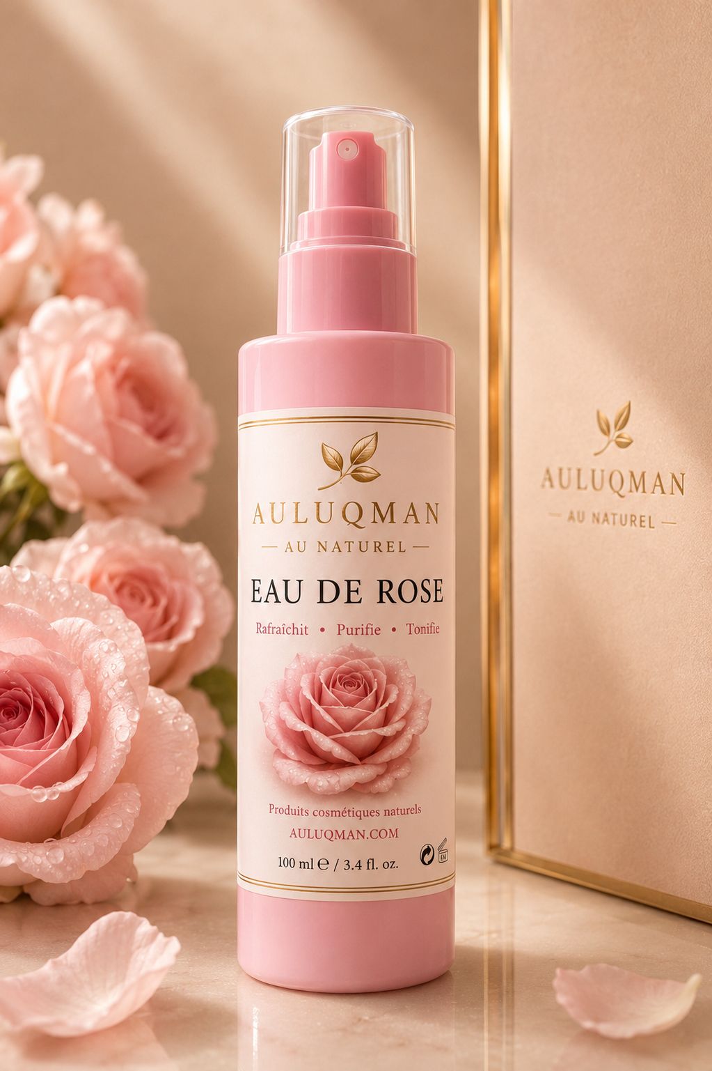 EAU DE ROSE BIO